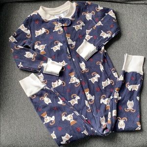 VGUC onesie pajama with bighorn sheep print